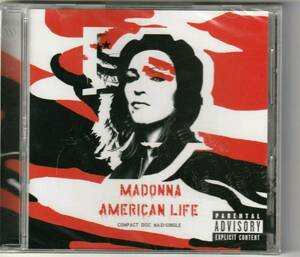 新品未開封　MADONNA　マドンナ　American Life REMIXES　マレーシア盤 CD マキシシングル