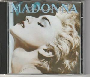 MADONNA　マドンナ　TRUE BLUE　ブラジル盤 CDアルバム(初期プレス盤）　SIRE / BMG ARIOLA DISCOS LTDA M9 25442-2