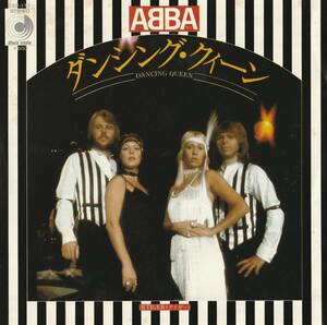 ABBA　アバ　Dancing Queen　ダンシング・クイーン　国内盤 7” シングルレコード　：　DSP-112