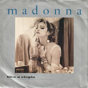 MADONNA　マドンナ　Like A Virgin　イタリア盤７”シングルレコード　