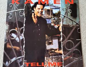 NICK KAMEN　ニック・ケイメン　Tell Me (Extended Mix)　UK盤 12”レコード　 : MADONNA マドンナ