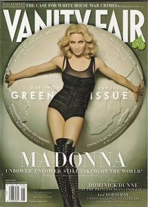 美品　MADONNA　マドンナ　表紙雑誌 　2008年　 Vanity Fair（US雑誌）