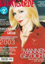 美品　MADONNA　マドンナ　表紙雑誌 　AVANTGARDE (2003)　オランダ 雑誌 　表紙 + 記事_画像1