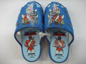  Choujin Sentai Jetman детский сандалии 15.0 размер [ детская обувь.ECHO.c телевизор утро день * восток .]