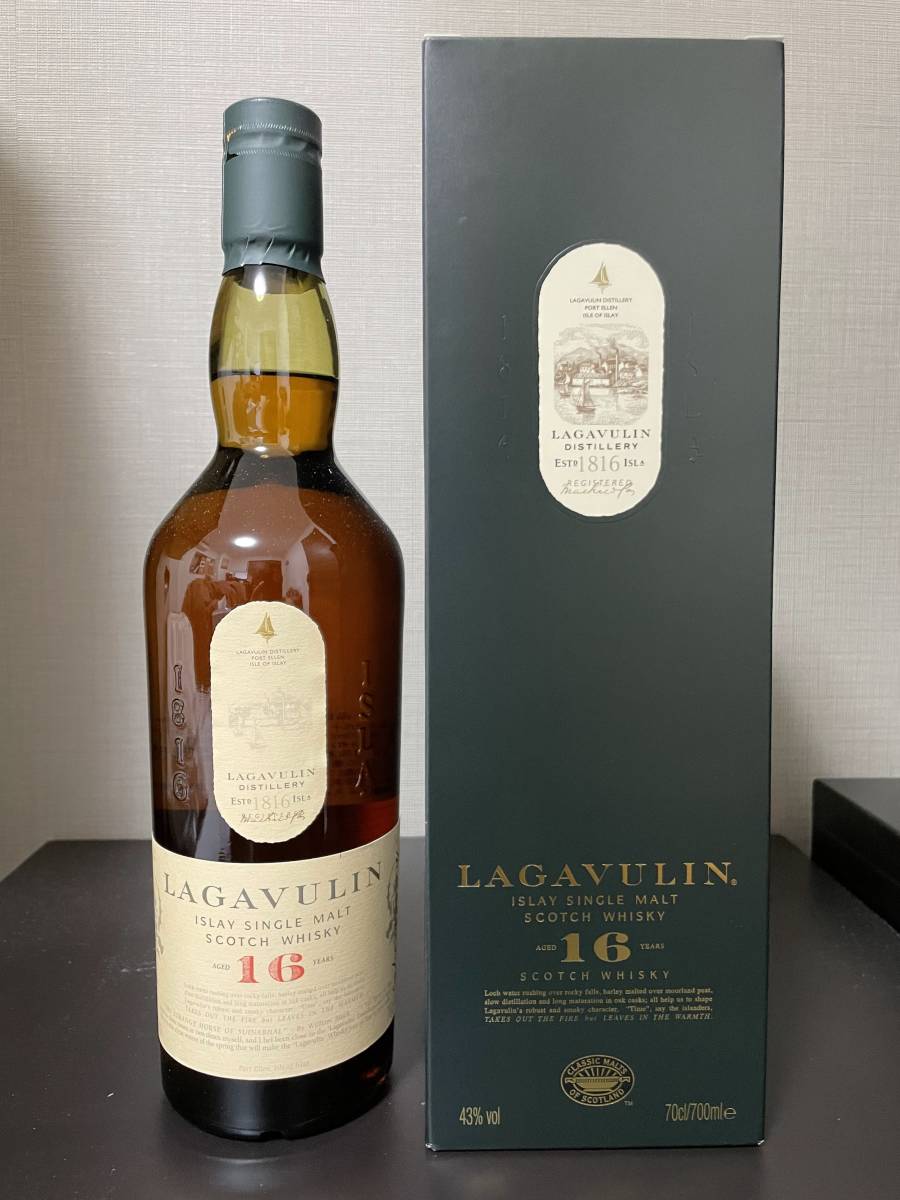 LAGAVULIN ラガヴーリン16年 スコッチウイスキー 箱付き - www 