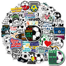 サッカー　フットサル　ワールドカップサークル　サッカーファン　クラブ　少年サッカー　シール　ステッカー 50枚JLYA_画像1