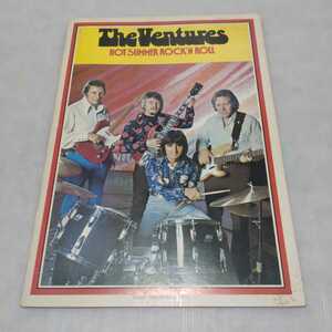 THE VENTURES ザ・ベンチャーズ HOT SUMMER ROCK'N ROLL ON TOUR'74 パンフレット