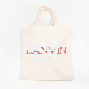 LANVIN X GALLERY DEPARTMENT ベージュキャンバストートバッグ 鞄 イタリア正規品 新品 LM-BGTOGD-GDP2-P22