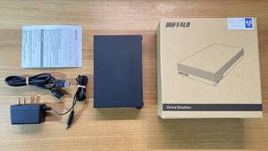 BUFFALO ハードディスク HD-AD4U3 4TB