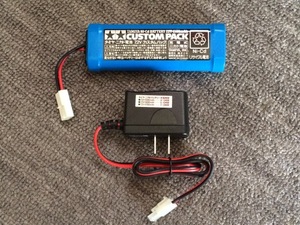 タミヤ ニッカド電池 7.2Vバッテリー&充電器