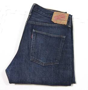 старый Denime Denim брюки темно-синий 31 дюймовый примерно DENIME кнопка fly 