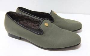 QL Mansion Maker парусина Loafer зеленый серия 27 обувь кий L многоквартирный дом производитель 
