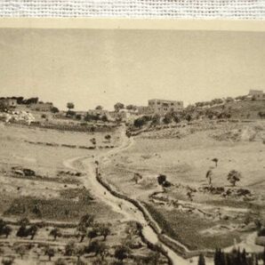 【絵葉書1枚】 JERUSALEM - The Garden of Gethsemane and the Mount of Olives /ORIENTAL COMMERCIAL BUREAU /ヴィンテージ建築 15-618の画像6