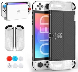 Switch oled カバー HEYSTOP Switch 有機ELモデル カバー 分体式設計 着脱簡単 ドック対