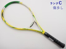 中古 テニスラケット ブリヂストン デュアルコイル 3.15 2008年モデル【一部グロメット割れ有り】 (G2)BRIDGESTONE DUAL COIL 3.15 2008_画像1