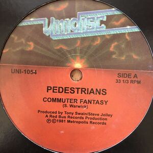 12’ Pedestrians-Commuter Fantasy/1984