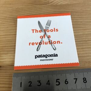 送料無料 ★即決 Patagonia PROVISIONS ステッカー ★ パタゴニア プロビジョン tool revolution シール デカール アウトドア