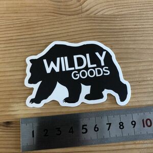 送料無料 ★即決 WILDLY GOODS ステッカー ★ ワイルドリーグッズ メリノウール ネックゲイター ソックス シール デカール アウトドア