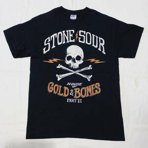 ROCK Tee【STONE SOUR】HOUSE OF GOLD & BONES II/Size: M/ストーン・サワー/SLIPKNOT/スリップノット/コリィ・テイラー/bandtee/metaltee