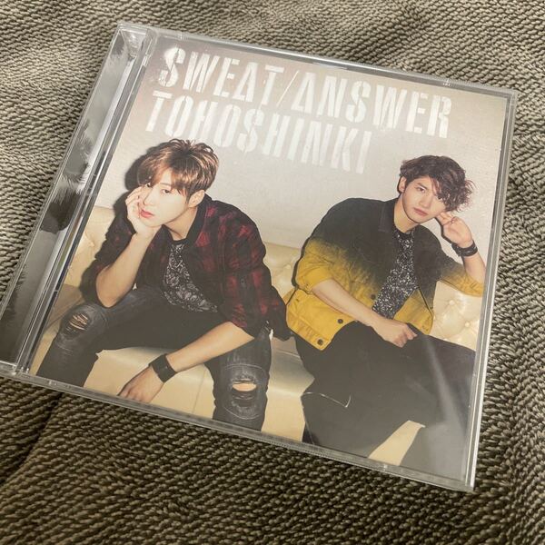 東方神起 SWEAT/ANSWER CD&DVD