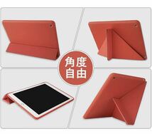 iPadケース iPadカバー 縦置き 縦 スマートカバー スマートケース 9.7 Air1 Air2 iPad5 2017年 iPad6 2018年 10.9 Air4 Pro11 金_画像4