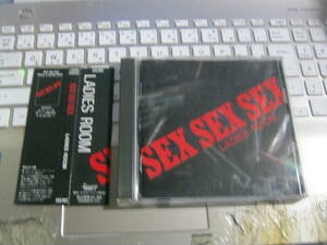 LADIES ROOM レディースルーム / SEX SEX SEX 帯付CD EXTASY RECORDS 百太郎 GEORGE 