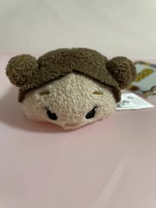 ディズニーツムツム レイア姫・スターウォーズ　ぬいぐるみ ミニ (S) TSUM TSUM タグ付き　ディズニーストア　DS