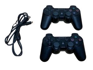 PS3 コントローラー DUALSHOCK3 デュアルショック3プレステ3 PlayStation3 2つセット