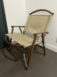 カーミットチェア スタンダード ウォールナット Kermit Chair tan STANDARD WALNUT タン　ベージュ　old mountain ツヤあり　USA製