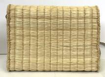  アイヌ民族　がま草手織り　カロプ　手作りショルダーバッグ　がまくさ　アットゥシ　シキナ　北海道 _画像8
