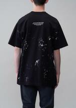 ■ NEIGHBORHOOD 21SS DRIP / C-TEE . SS ペイント ロゴ プリント Tシャツ ネイバーフッド ■ L_画像2