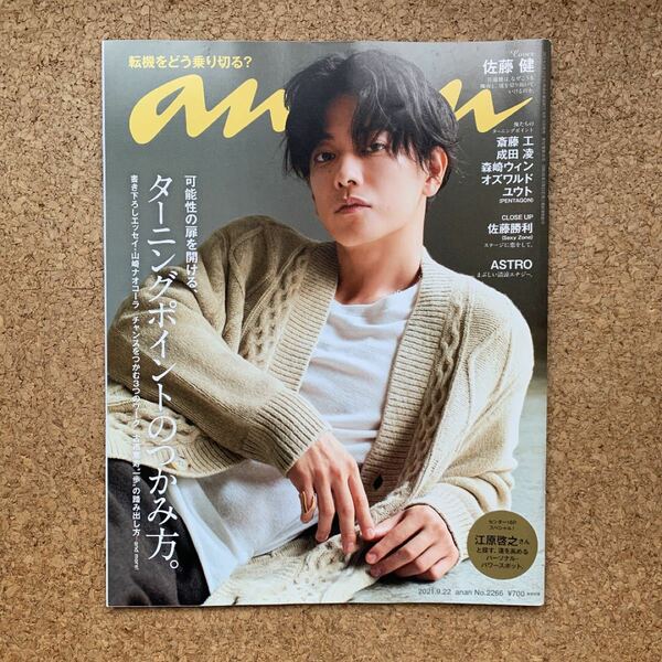 anan No.2266 佐藤健