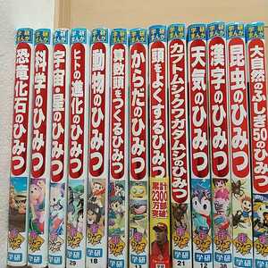 学研まんが新ひみつシリーズ 13冊セット 児童書・絵本・宇宙・恐竜・動物・算数・昆虫
