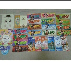 ディズニーランド シー 昔のtoday guidebook トゥデイ ガイドブック