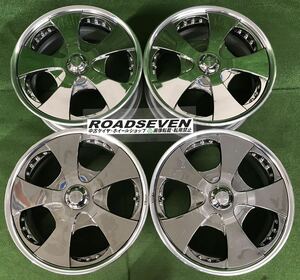 ★BEHAVIOR ES01 ビヘイヴァー SUPER STAR 19インチ 19×8J 19×9J +44 114.3 5穴 ハブ:約73 4本Set 中古アルミ 1本歪みあり ★送料無料