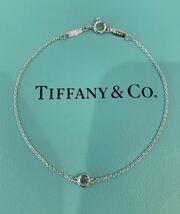 新品 正規品 ティファニー tiffany&co ブレスレット バイザヤード アクアマリン シルバー ケース巾着紙袋リボン プレゼント_画像9