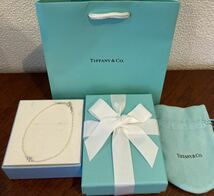 新品 正規品 ティファニー tiffany&co ブレスレット バイザヤード アクアマリン シルバー ケース巾着紙袋リボン プレゼント_画像6