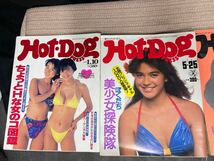 雑誌 Hot dog PRESS No.255、294、77 、72 1991年1月10日 1983年5月25日 1983年8月10日 1992年8月25日 ホットドッグプレス 雑誌 4冊セット_画像3