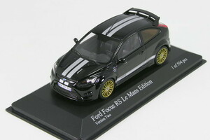 ミニチャンプス 1/43 フォード フォーカス RS ル・マン 2010 -Ford MK.ll Tribute ブラック 504台限定 Ford Focus RS LeMans 403088166