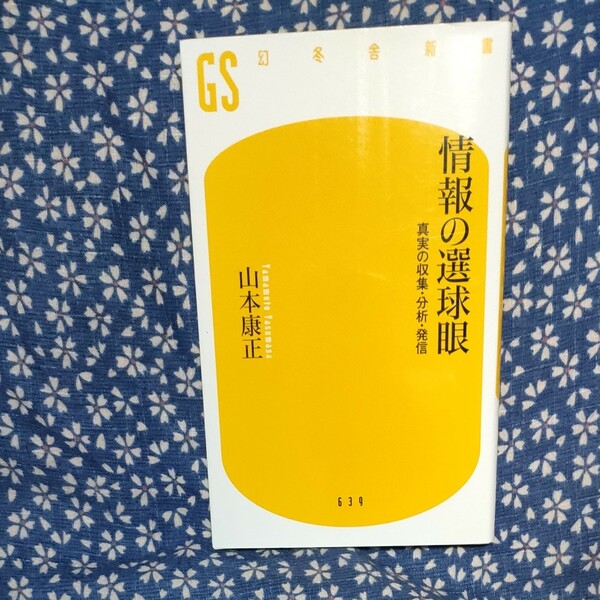 情報の選球眼　山本康正　幻冬舎新書