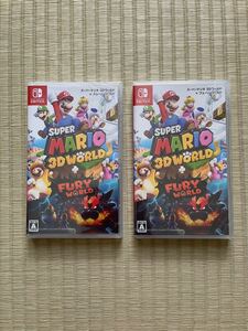 新品未開封 【Switch】 スーパーマリオ 3Dワールド+フューリーワールド 2本セット