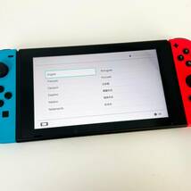 【質屋】中古　美品　Nintendo Switch 　ゲーム機　ネオンブルー/ ネオンレッド　新型　初期化済み　【管理番号22123A】_画像8