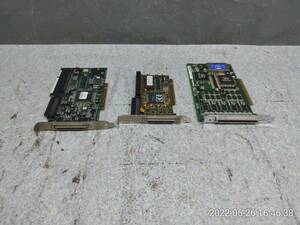 Z771M10 3個セット SCSI増設カードなど INTERFACE PCI-2798C DC-390F AHA-2940UW