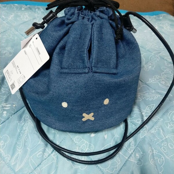 miffy　ミッフィー　フェイス巾着　タグ付き新品