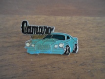 フランス☆古いピンズ 【Camaro】ピンバッジ PINS 車 くるま カマロ スポーツカー_画像1