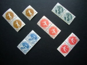 記念切手 未使用 東京オリンピック募金 ５種１１枚 1961-2発行
