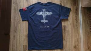 海軍 局地戦闘機 雷電Tシャツ　302空　　　　　02