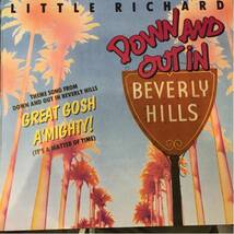 LITTLE RICHARD/DOWN AND OUT IN BEVERLY HILLS 中古レコード_画像1
