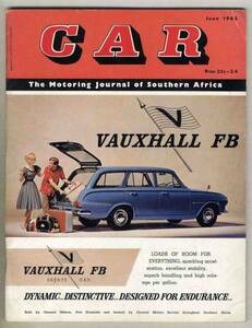 【c0401】62.6 CAR The Motoring Journal of Southern Africa／アルファロメオジュリエッタT.I.、ミニクーパー、....