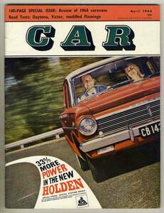【c0417】64.4 CAR - The Motoring Journal of Southern Africa／スチュードベーカーラークデイトナ、ボクスホールビクター、....